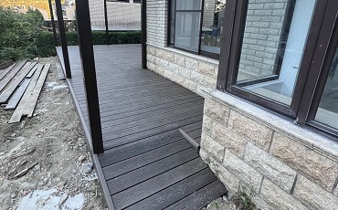 妙鋐塑木工程-塑木圍籬成品展示