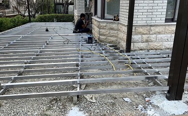 商業空間塑木地板應用