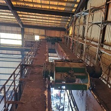 萬明鷹架工班進行安全檢查