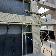 萬明鷹架技師講解鷹架結構