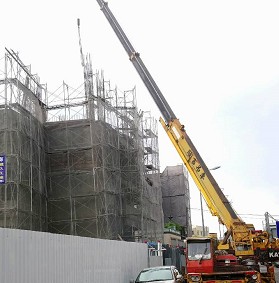 萬明鷹架小型工程工作架照片