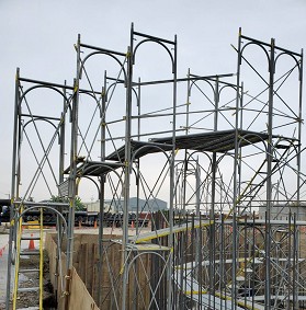 萬明鷹架戶外工程鷹架照片