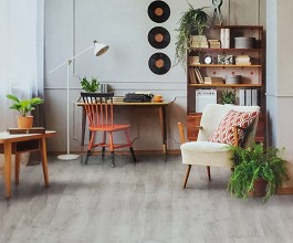 地板好朋友台中卡扣式SPC地板安裝方便快捷實景