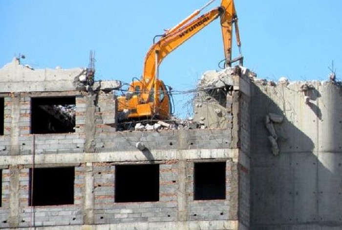 鼠哥拆除工程龍井違建拆除現場