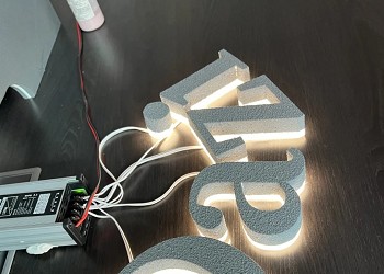 嘉鋐招牌設計團隊討論台中餐廳招牌設計圖